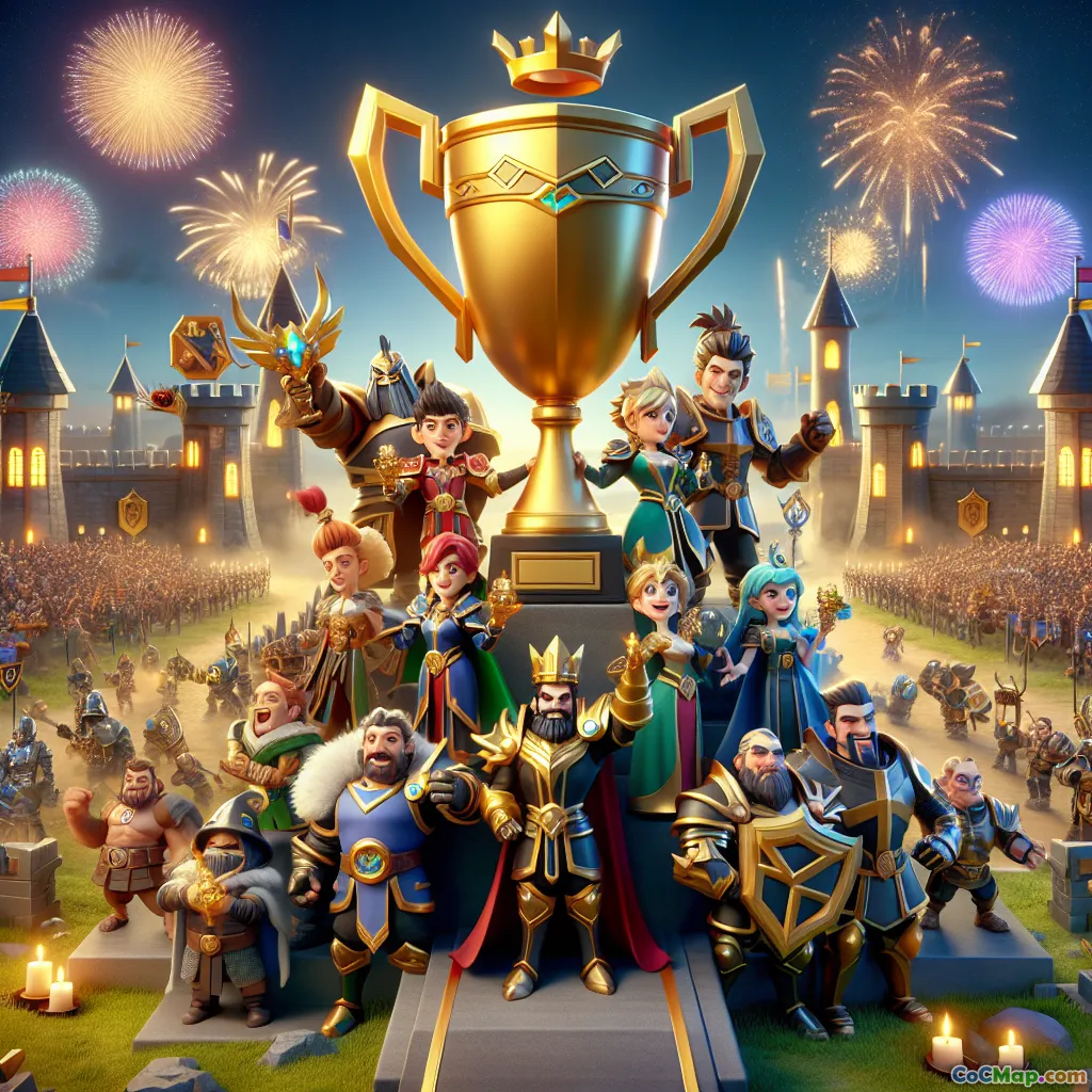 تحقيق النصر في بطولات كلاش كوتشينز