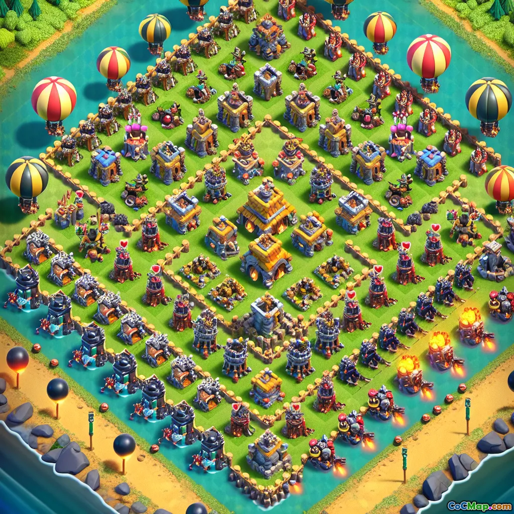 Luftbomber Placering: Hur man bryter Lavaloon -attacker innan de börjar