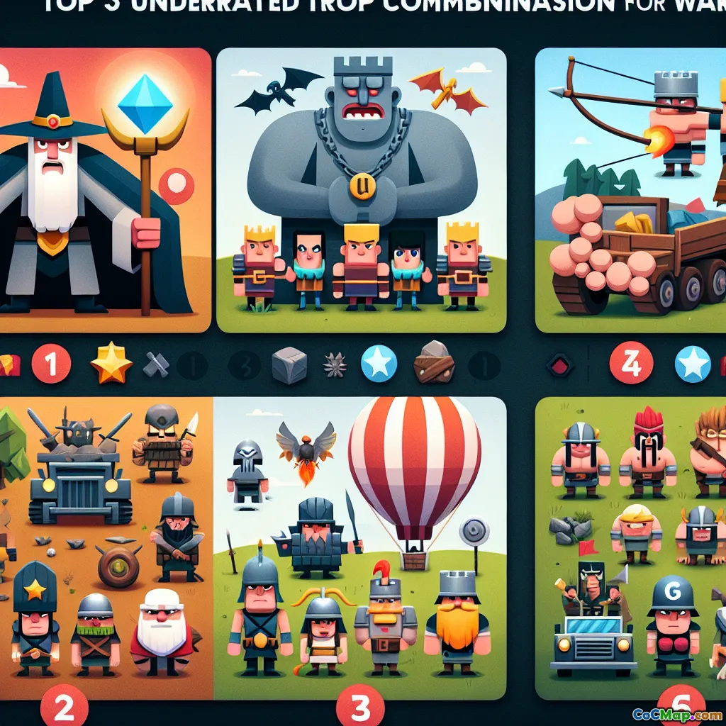 Amy Compositions: Top 5 Underrated Troop Combinations for War