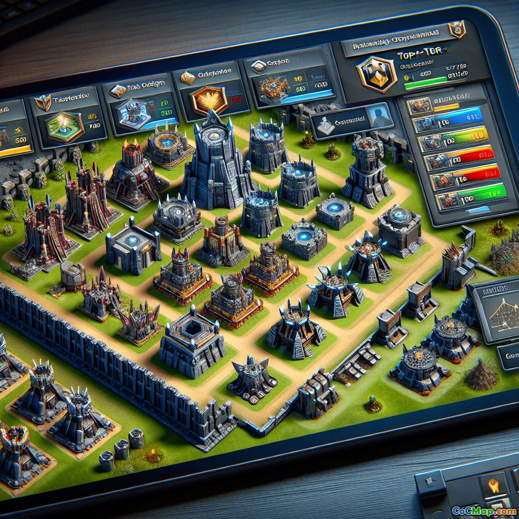 Analyzing top war base designs used by pro players