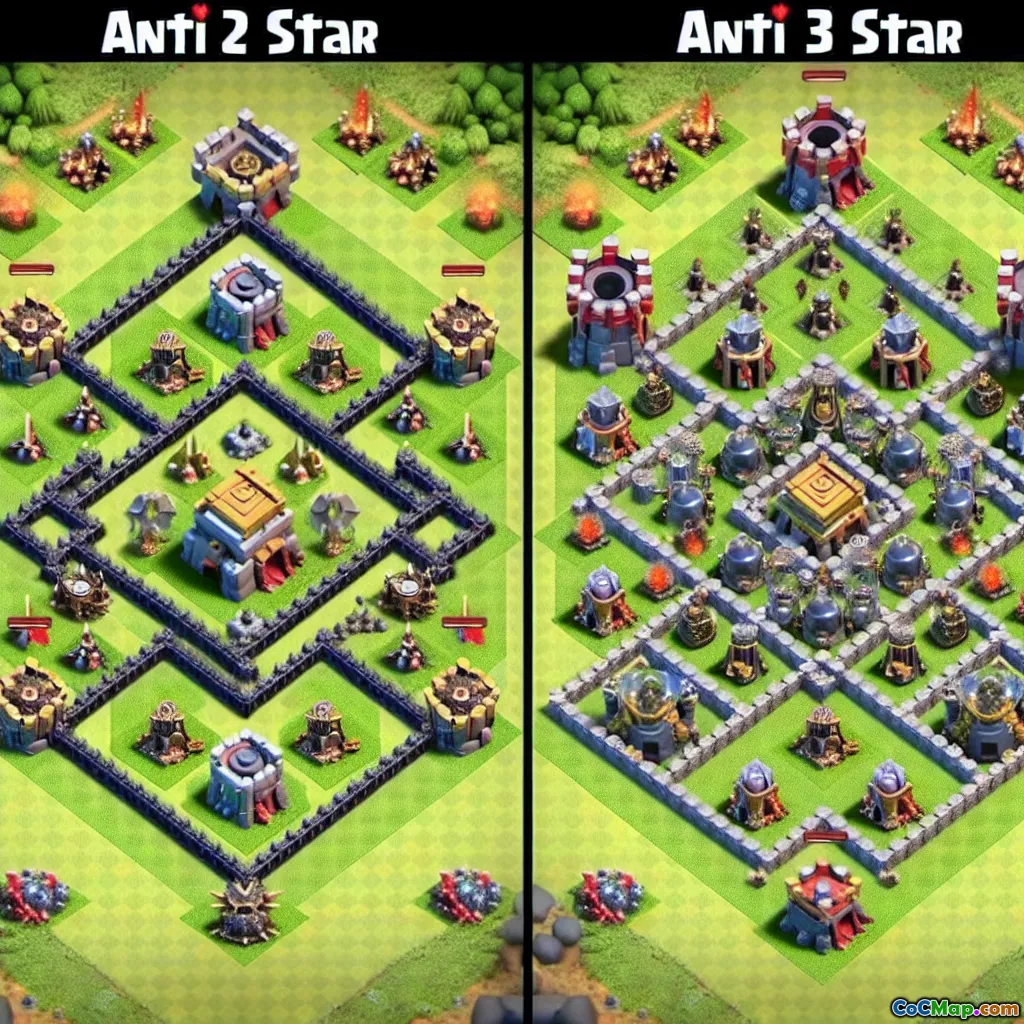 Anti 2 Star vs. Anti 3 Star Bases: Which Should You Build for Clan Wars?