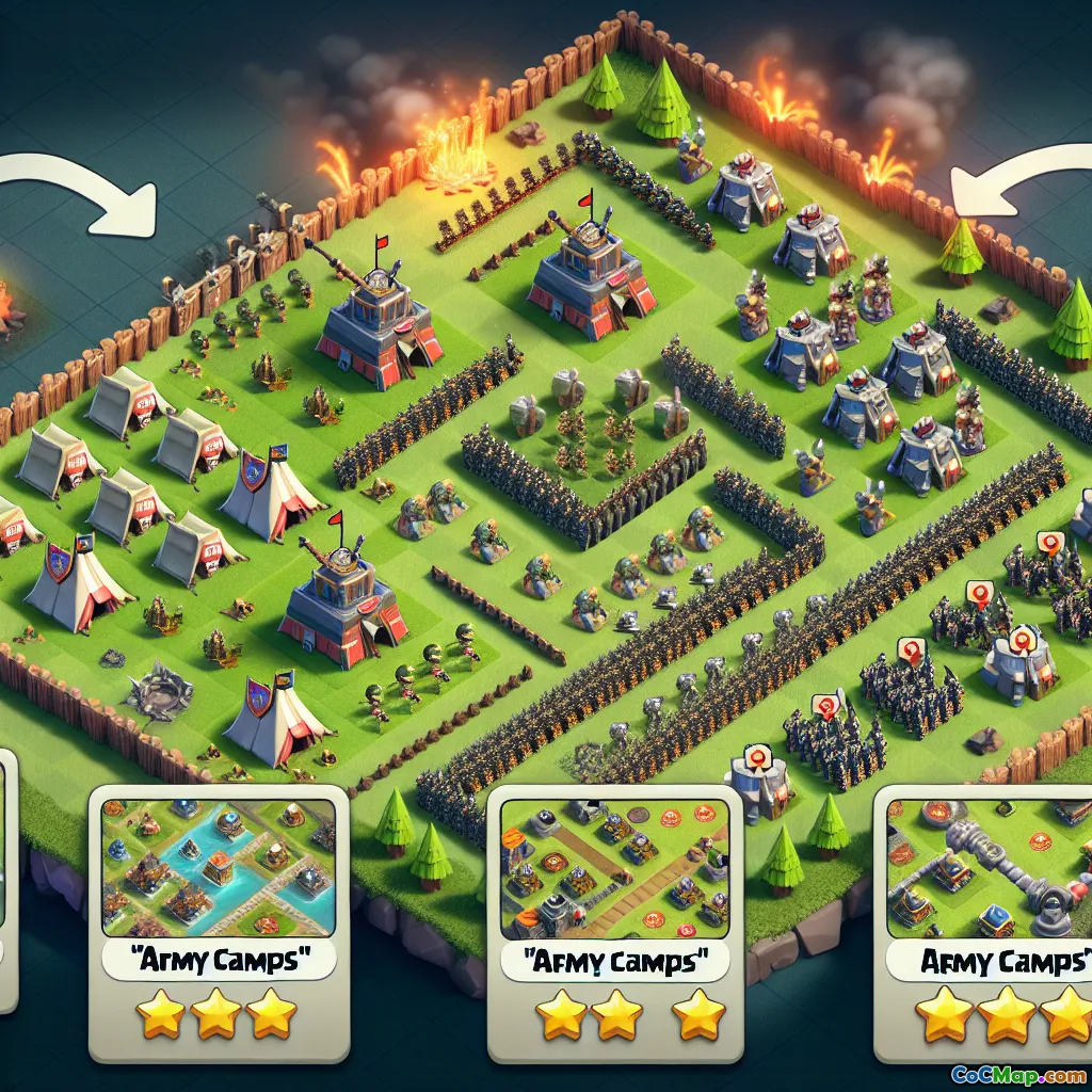 Army Camps: The Hidden Key to Three Star Attacks at Every Town Hall Level