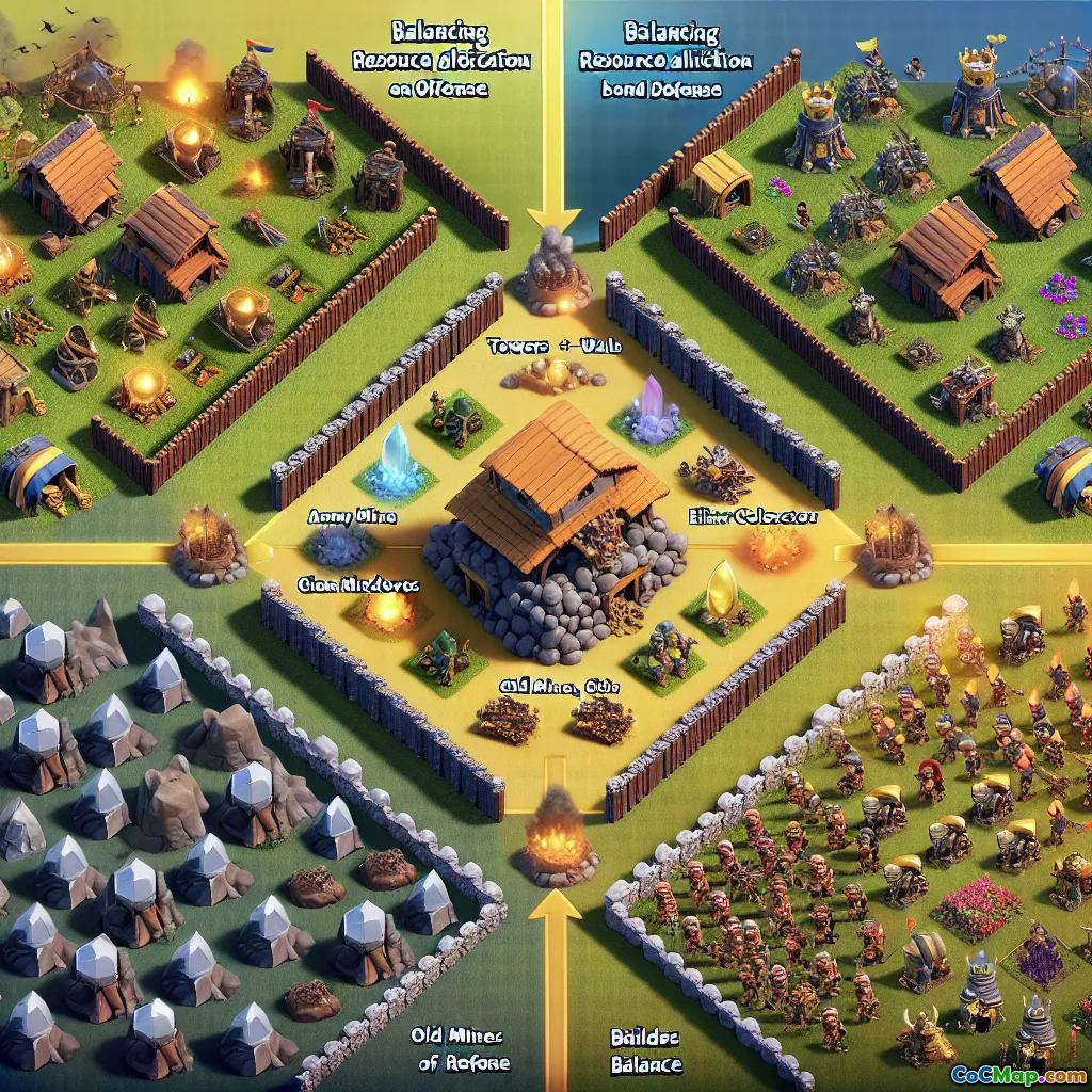 Балансировка распределения ресурсов между атакой и обороной