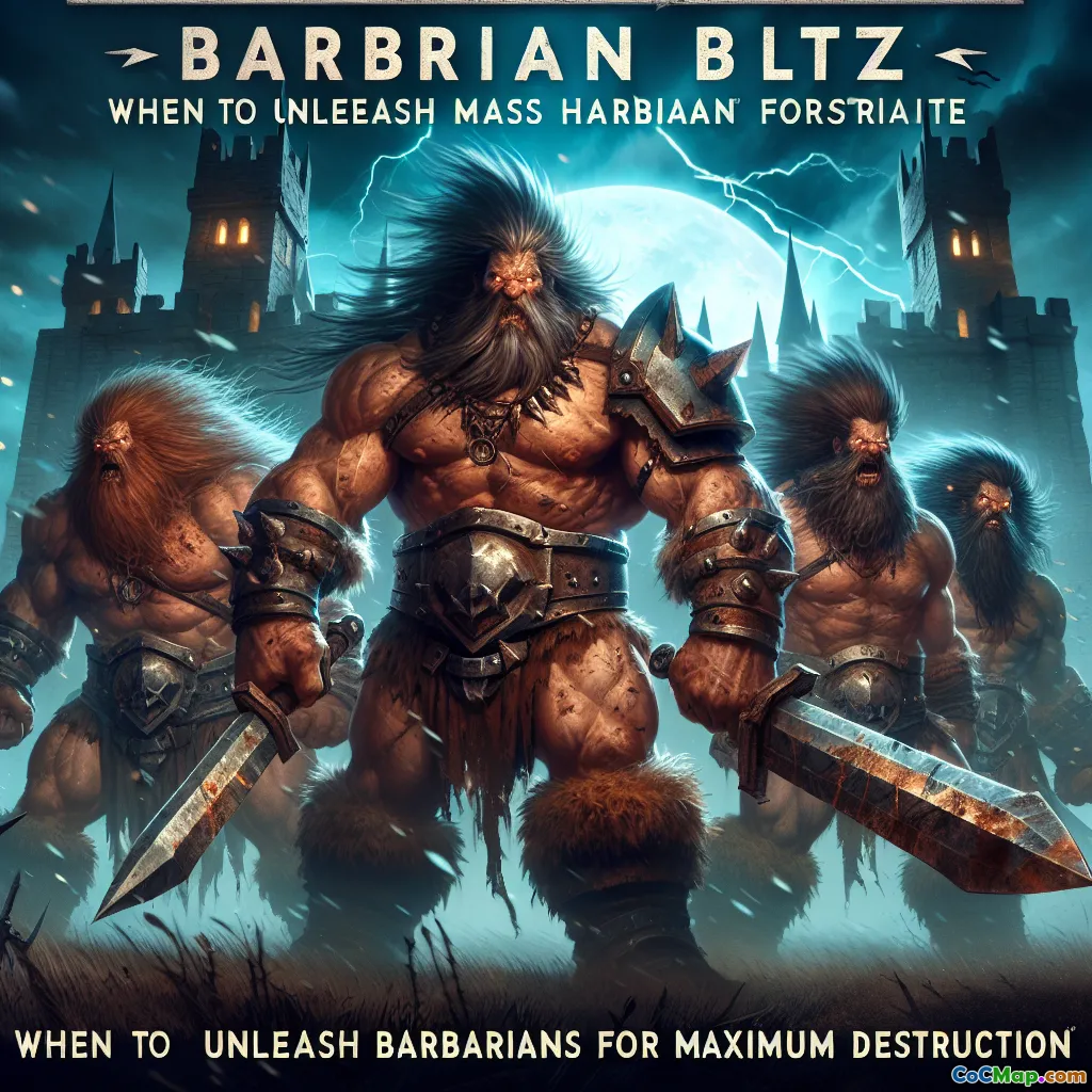 Barbarian Blitz: When to Unleash Mass Barbarians for Maximum Destruction