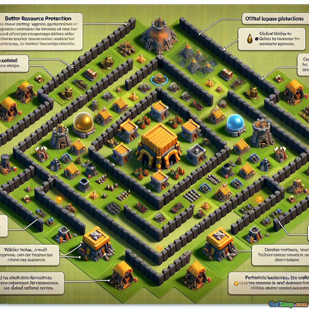 Base optimization strategies for better resource protection