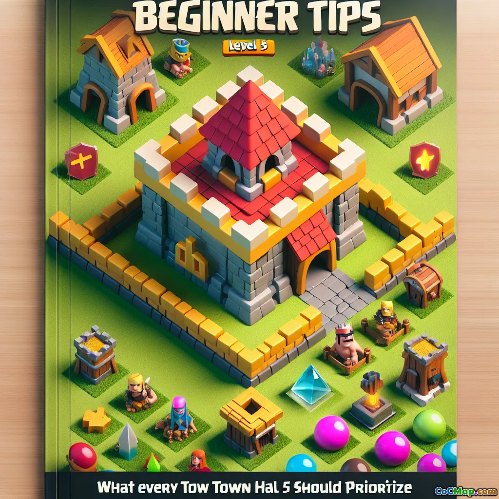 Beginner tips: What Every Town Hall 5 Player Should Prioritize