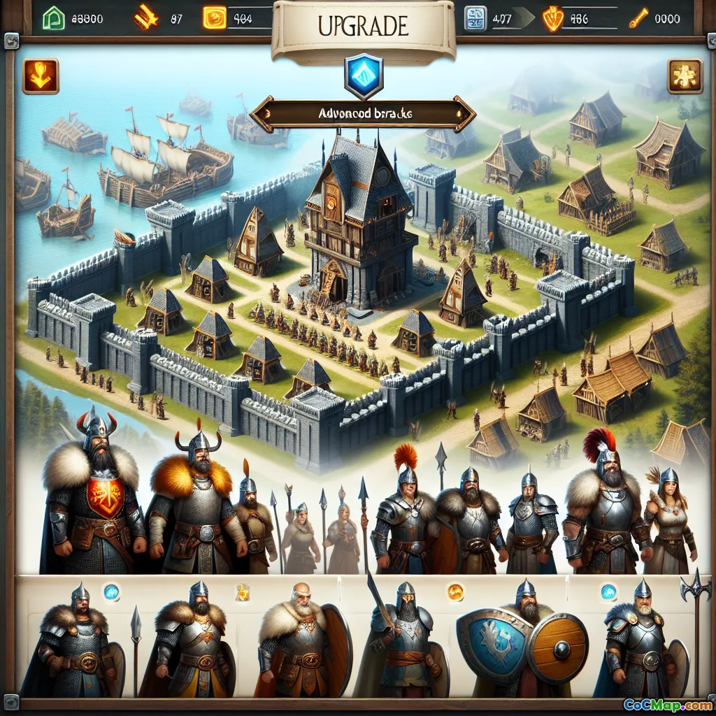 أفضل ترقيات الثكنات لتعزيز قوة هجومك