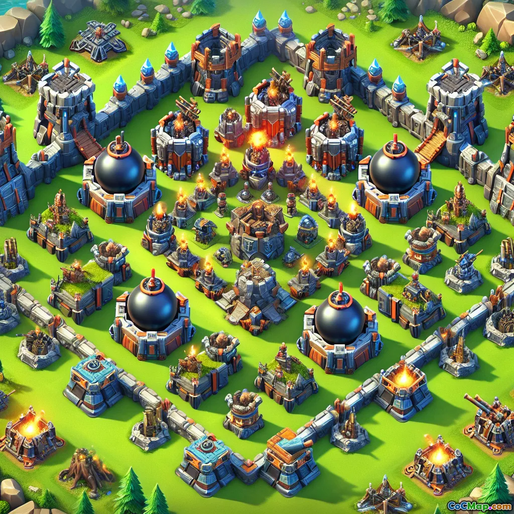 Bästa bombplaceringsstrategier för Clash of Clans