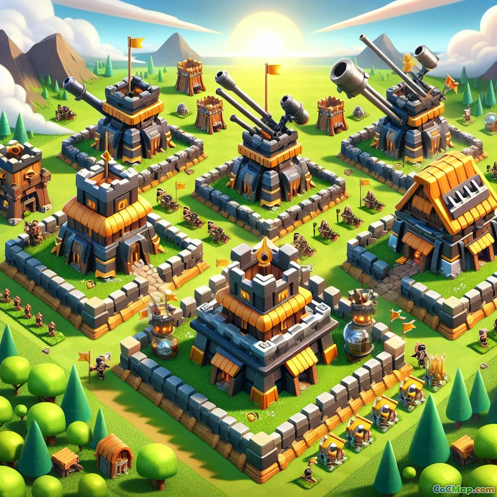 საუკეთესო მშენებელი დარბაზის დონე თავდაცვისთვის კლანების შეტაკებაში