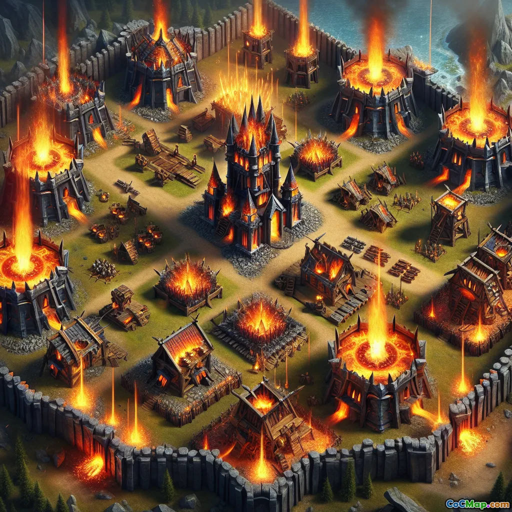 Beste Infiltration von Infernotürmen für die Verteidigung der Festung