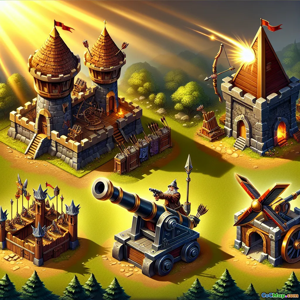 Bästa offensiva byggnader för krigsframgång