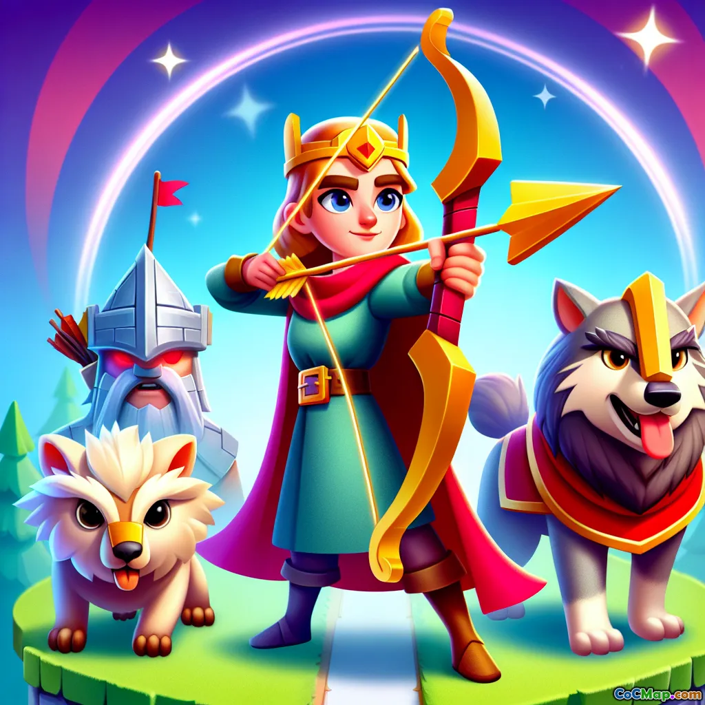 Best Pet Pairings for the Archer Queen in Town Hall 15