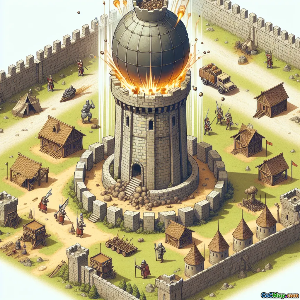 Bombtornsstrategier för att störa fiendens attacker