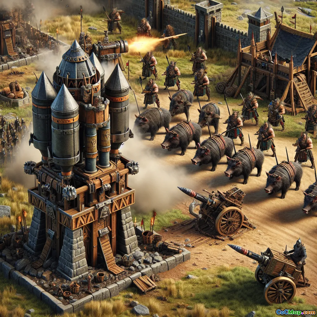 Bomb Towers vs. Hog Riders: How to Thwart Popular Ground Attacks