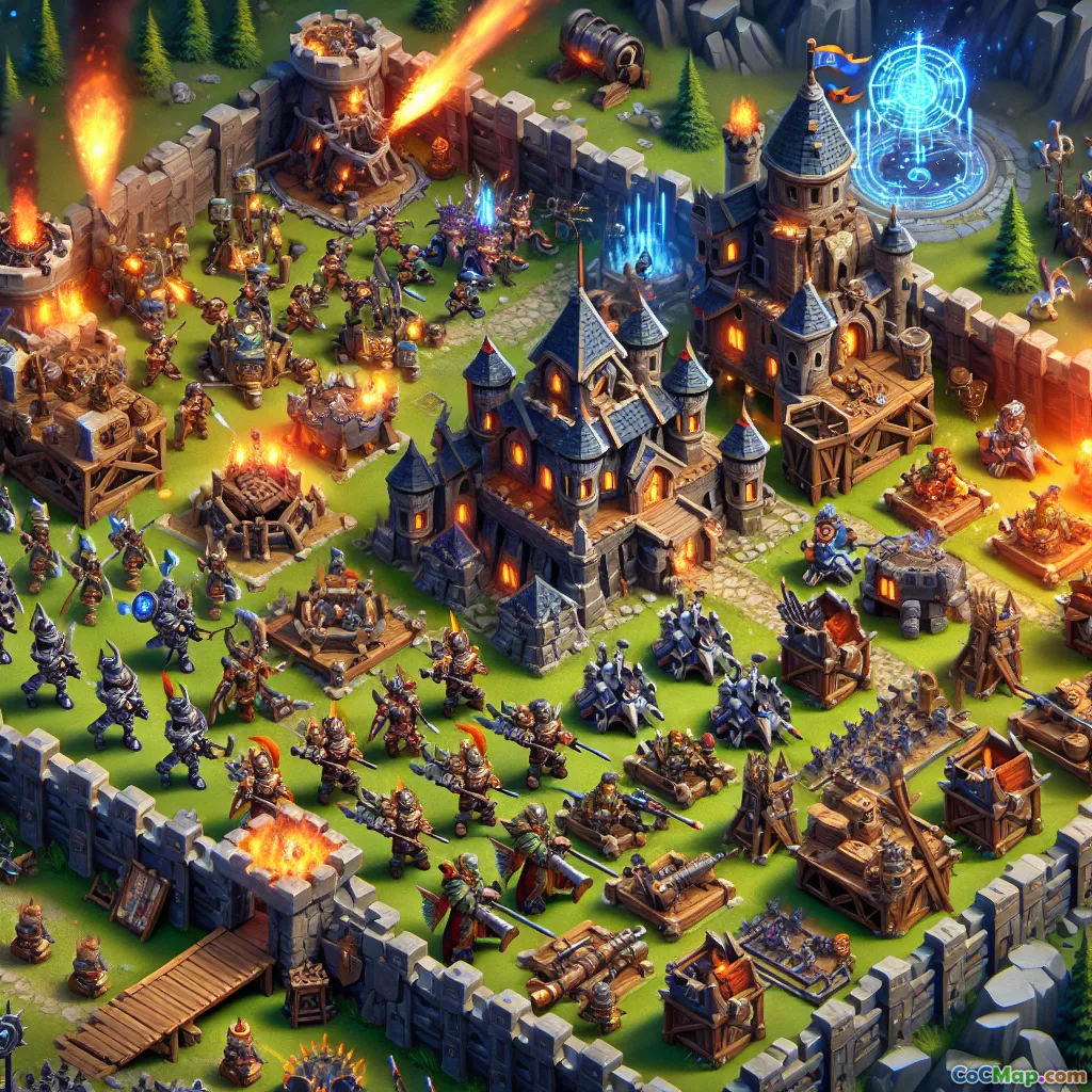 Clash of Clans: Stăpânirea strategiilor defensive