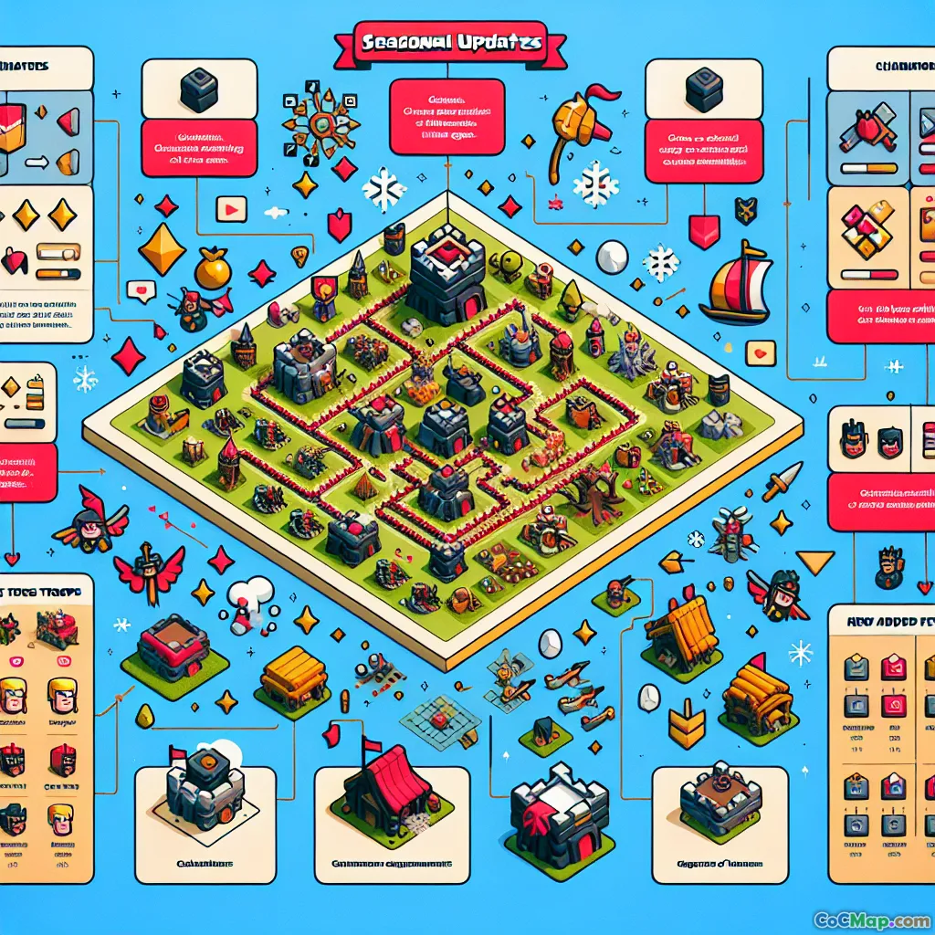 Подробное объяснение сезонных обновлений Clash of Clans