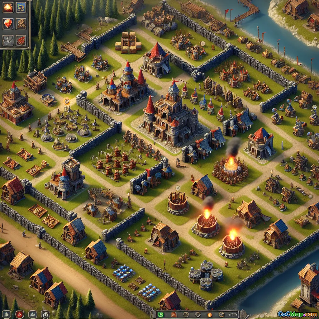 Clash tactics: strategic trap positioning for winning defenses