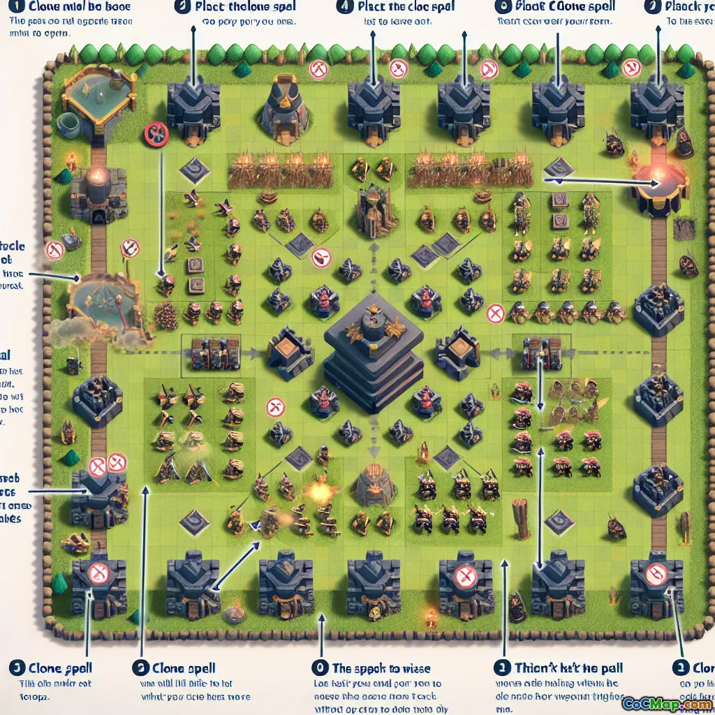 攻撃戦略で避けるべきクローン呪文の配置ミス