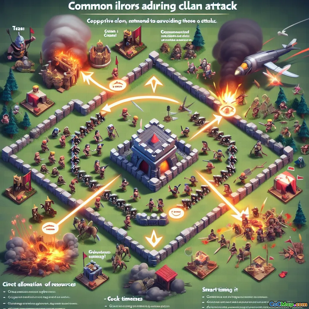 氏族战攻击中的常见错误及避免方法