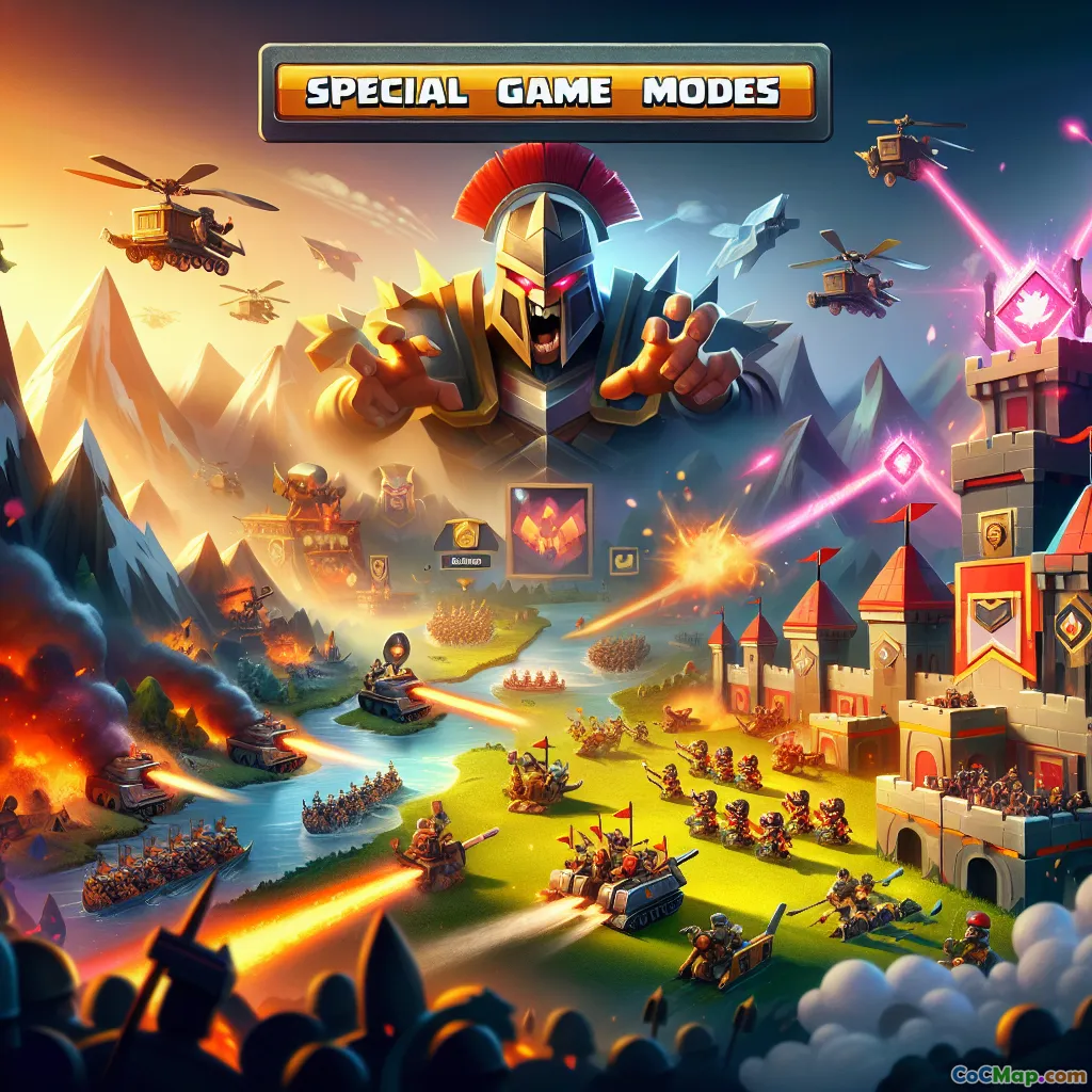 Những Trò Chơi Được Yêu Thích Trong Clash of Clans