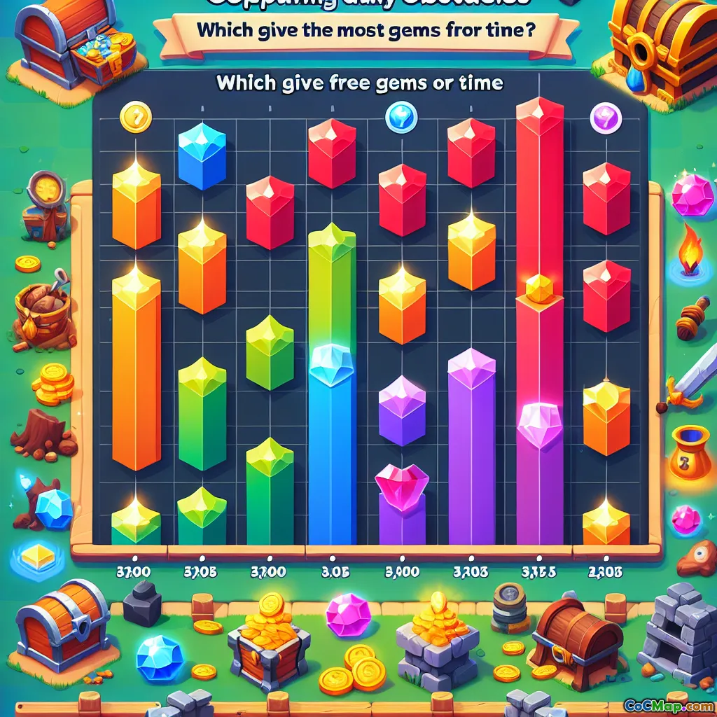 Comparing Daily Obstacles: Which Give the Most Free Gems Over Time