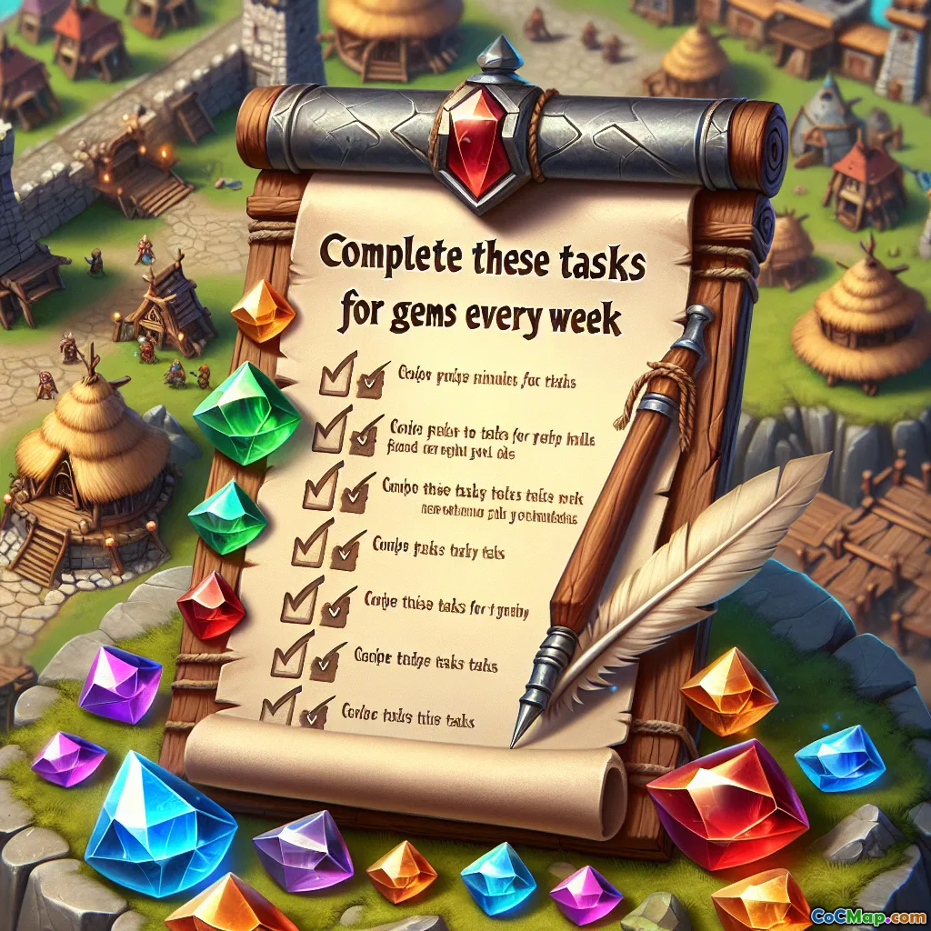 Complete These Tasks for Free Gems Every Week