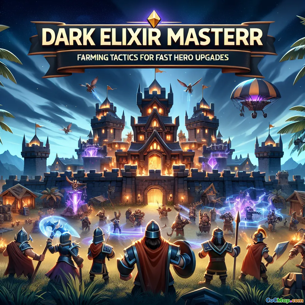 Dark Elixir Mastery: Farming Tactics for Fast Hero Upgrades