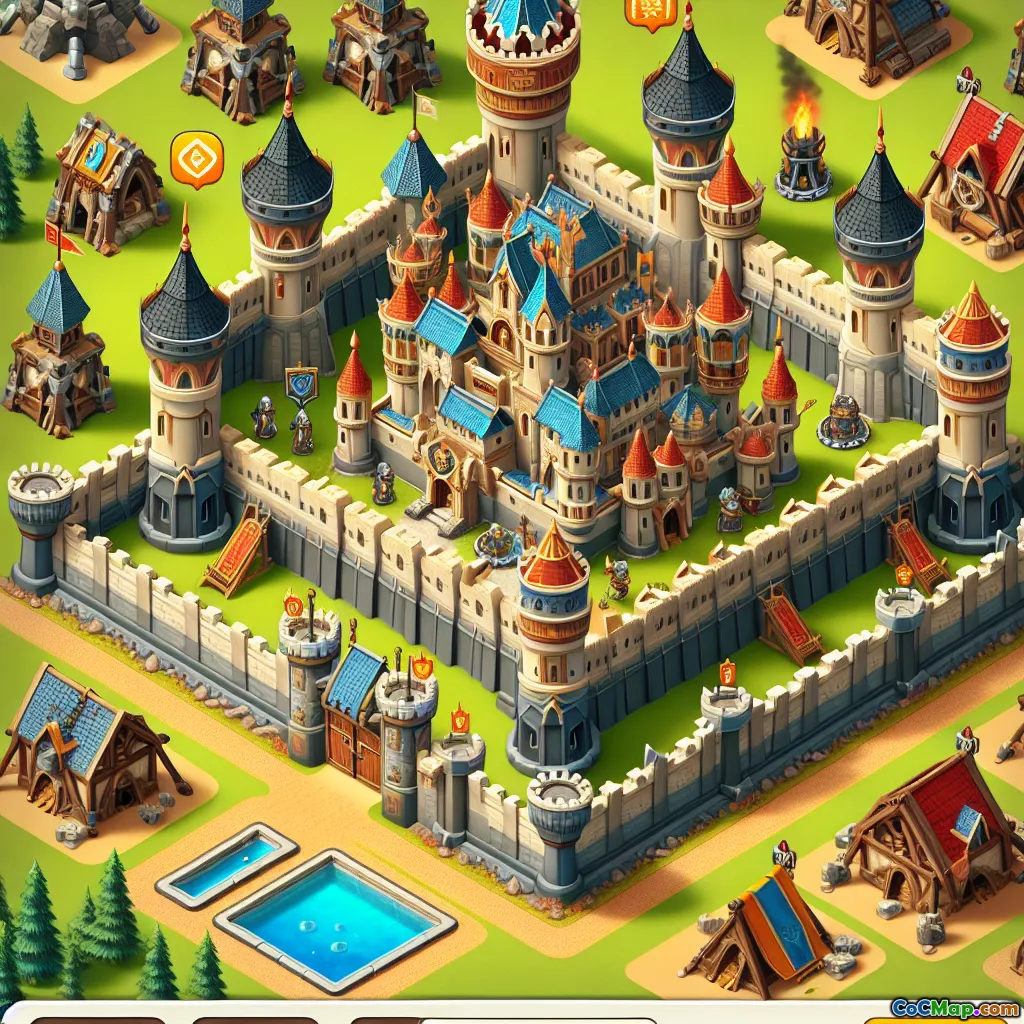 Defensiva strategier: Kombinera byggnader för obrytbart försvar