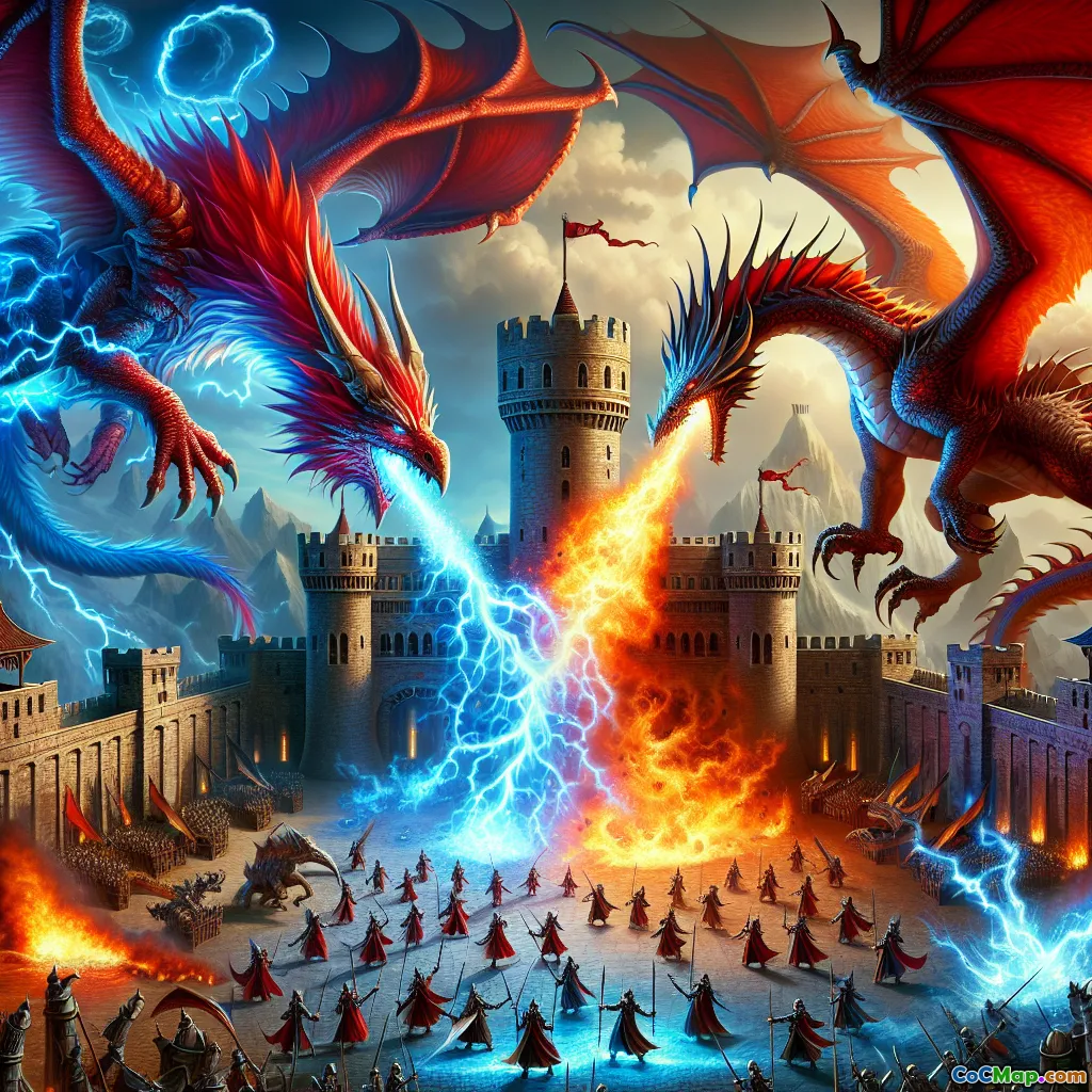 Dragon vs. Electro Dragon: Which Is the Better Choice for Clan Castle Defense?