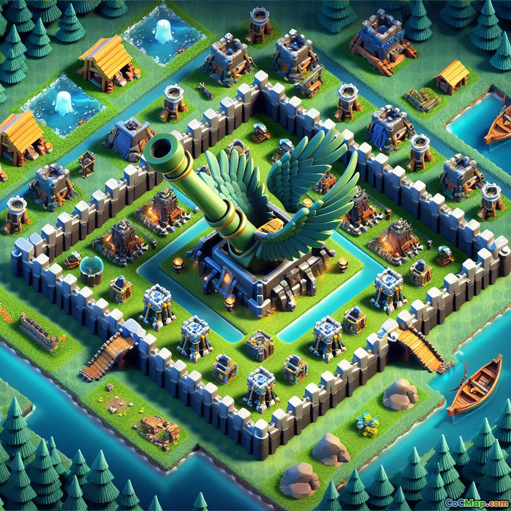 Eagle Artillery Defensive Positioning for Clash of Clans Success