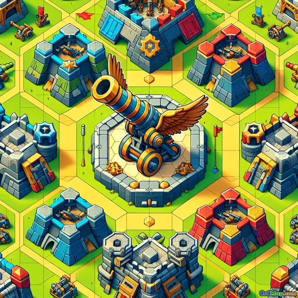 Eagle Artillery Placement for Strategic Advantage