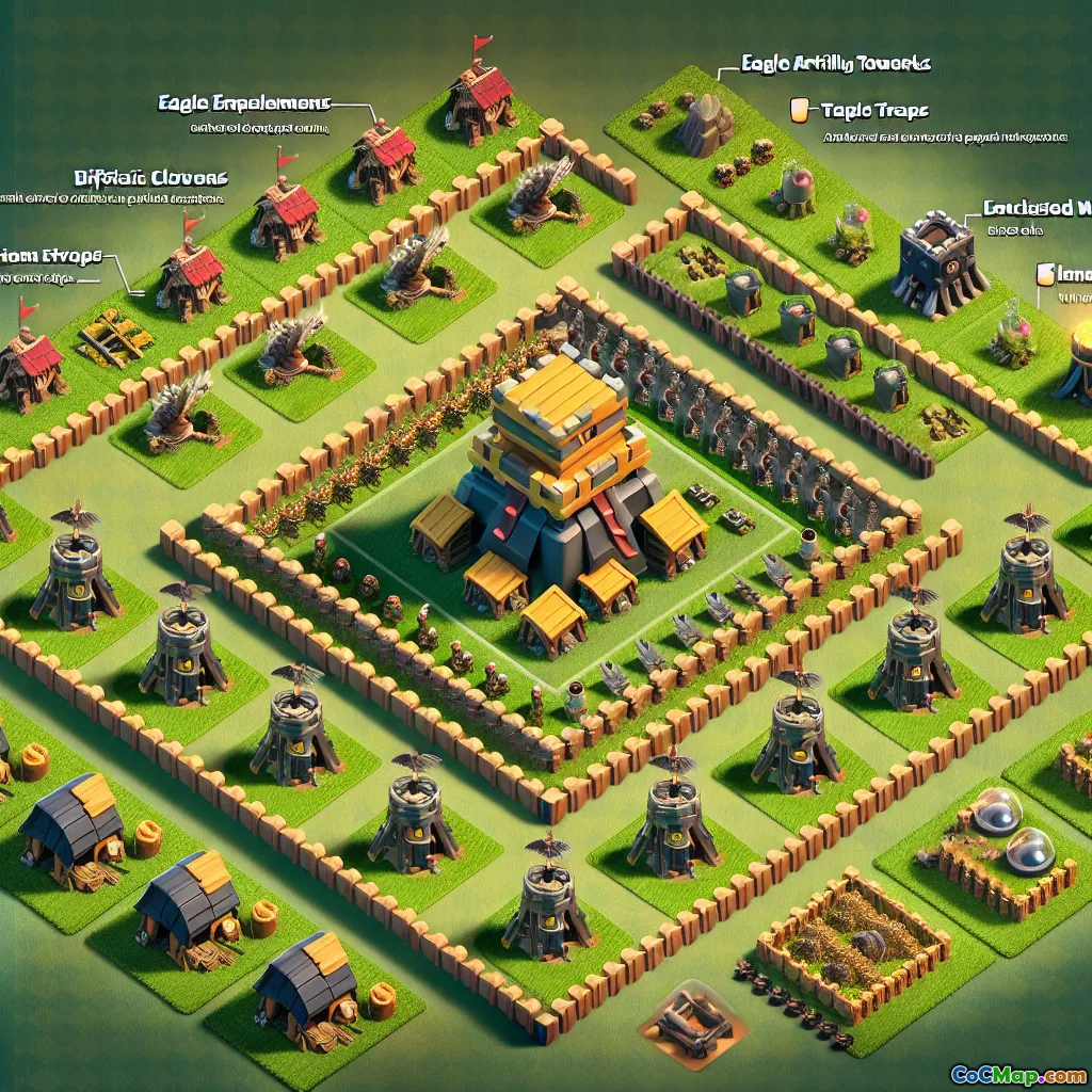 Eagle Artillery Placement Strategies for Defensive Success
