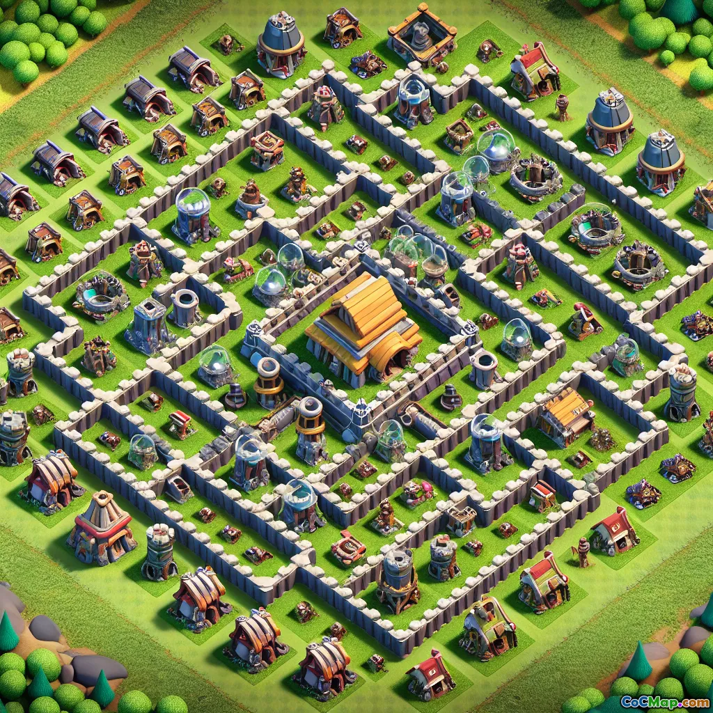 Effective Base Design for Clan Wars