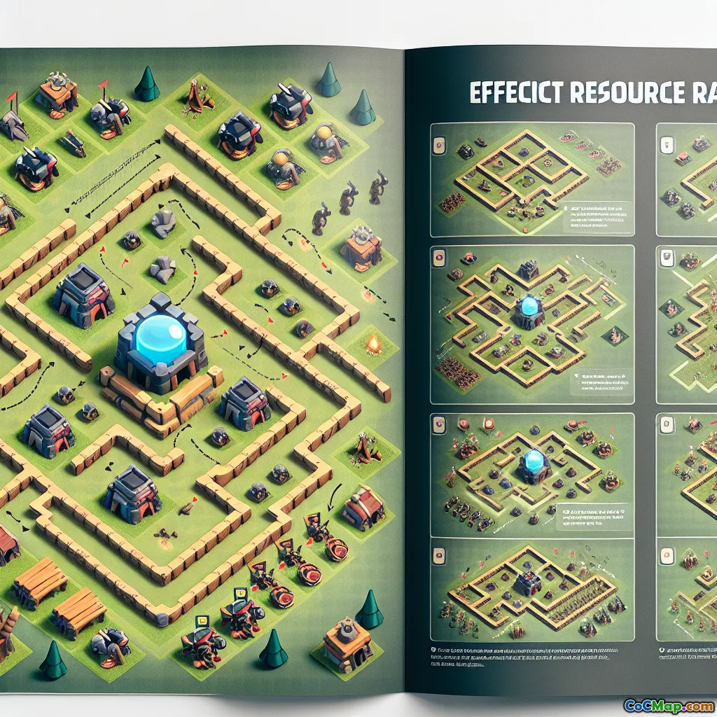 Efektivní střetává taktika pro útok zdrojů