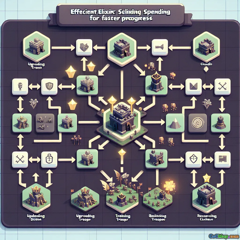 Efficient Elixir Spending for Faster Progress