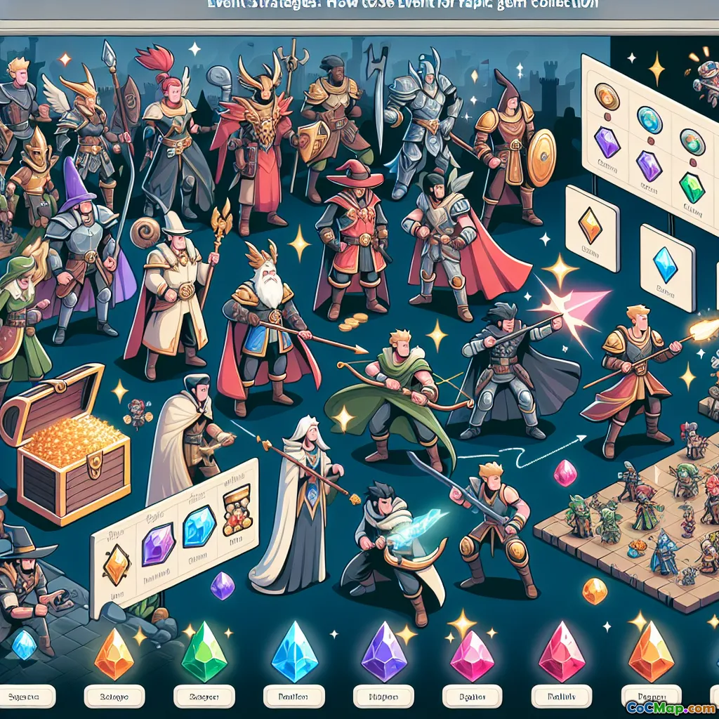 Strategii de evenimente: Cum să utilizați evenimente speciale pentru colecția rapidă de pietre prețioase