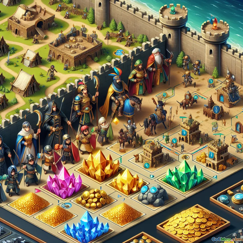 الأحجار الكريمة والذهب: توازن مواردك