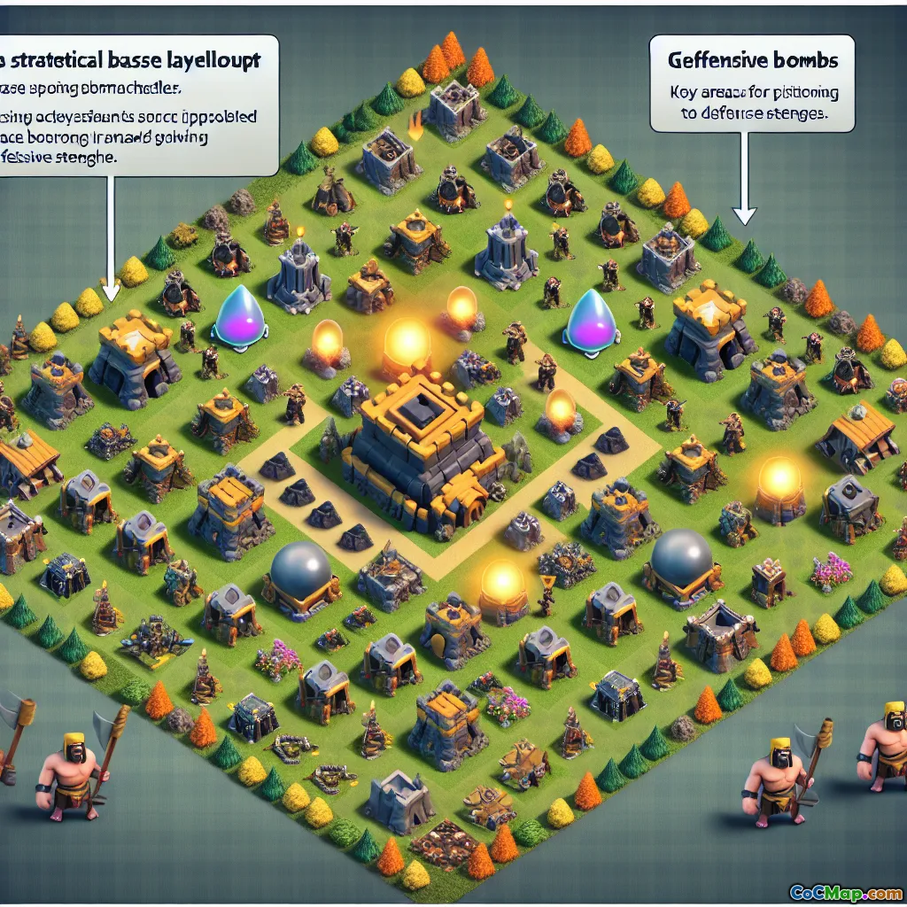 거대 폭탄 배치 팁으로 내 기지를 보호하세요