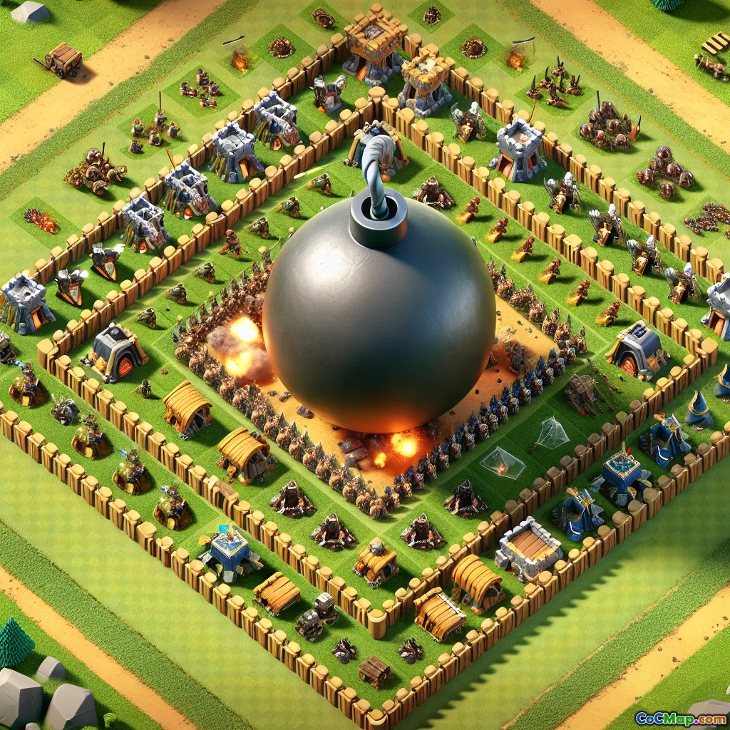 Giant Bomb Strategies for Offensive and Defensive Play