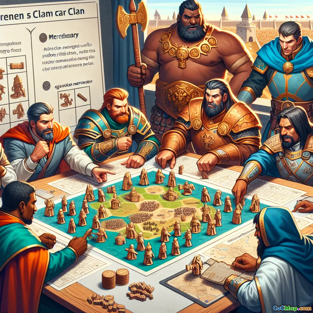 Strategii de rezervor uriașe în războaiele clanului