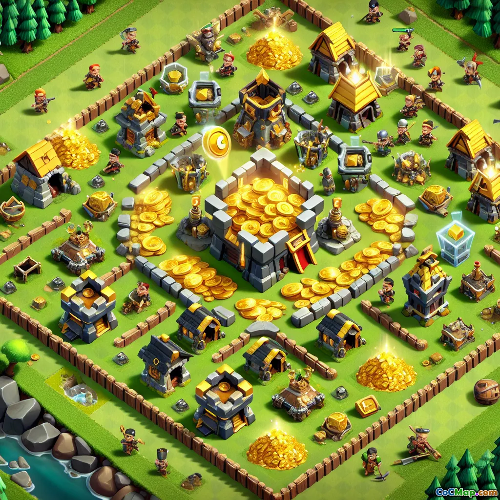 Gullstrategier for Clash of Clans -spillere