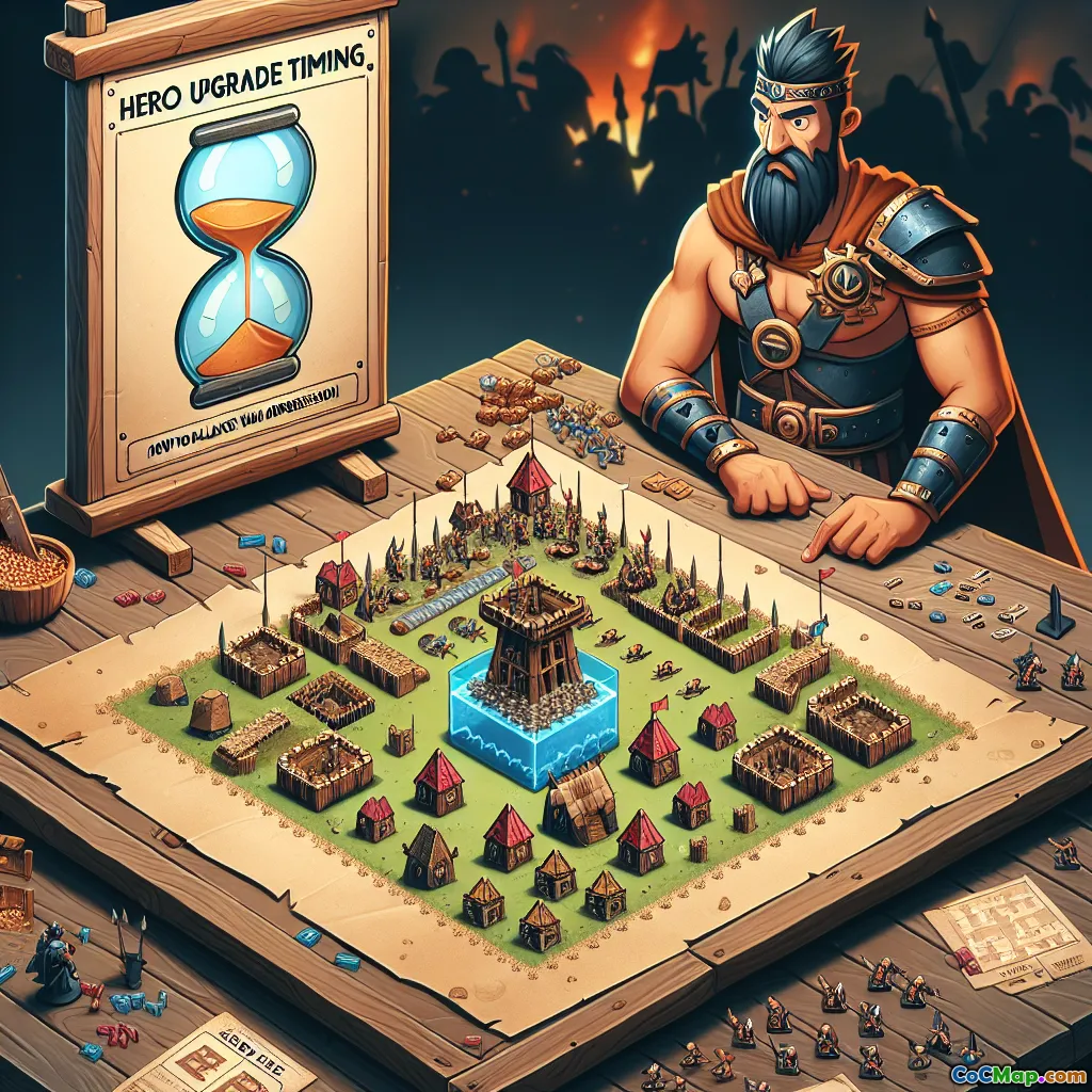 Temporização de Upgrades de Heróis: Como Equilibrar Guerra e Progressão