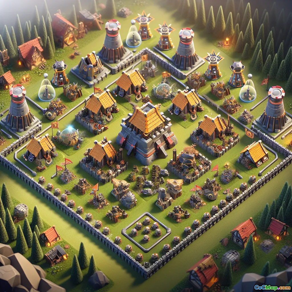 Hidden Traps and Tesla Placement: Advanced Defense Upgrade Strategies for TH10