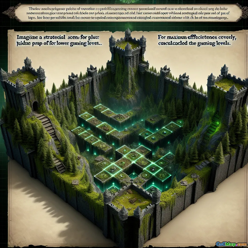 Hidden Traps: Where to Place Them for Maximum Defense at Low Levels