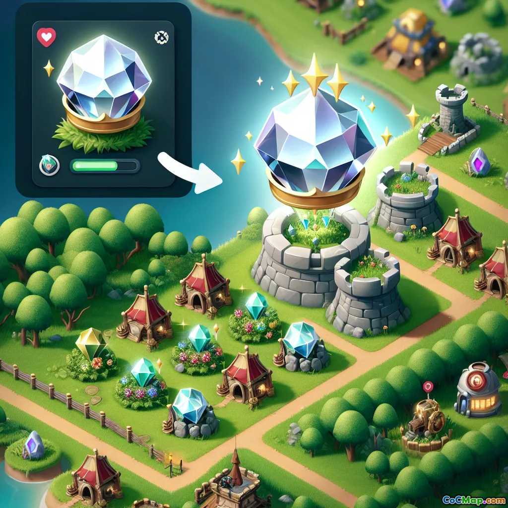 How to get Free Gems in Clash of Clans without risking bans
