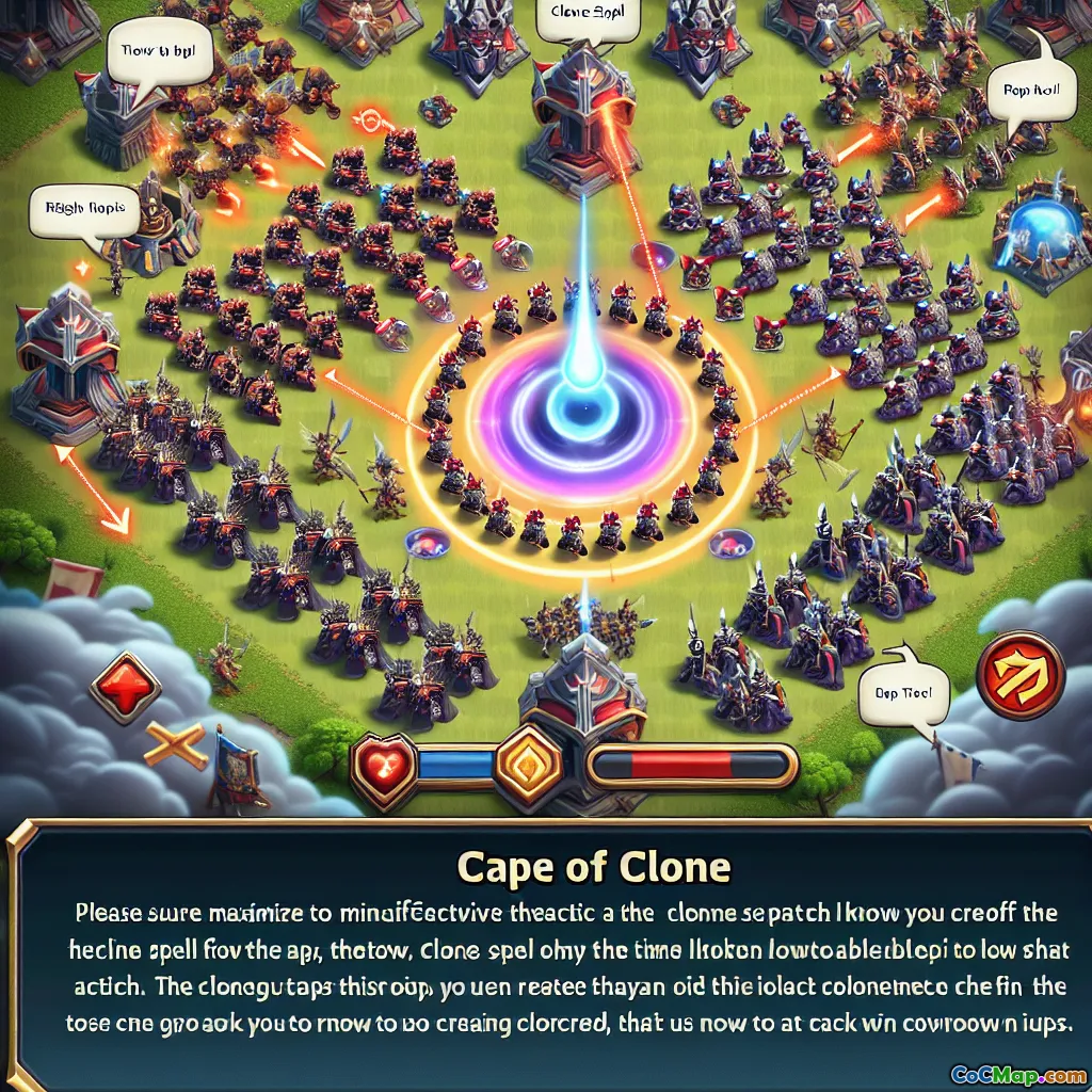 Cum să maximizezi eficacitatea vrăjii clonei în ciocnirea clanurilor