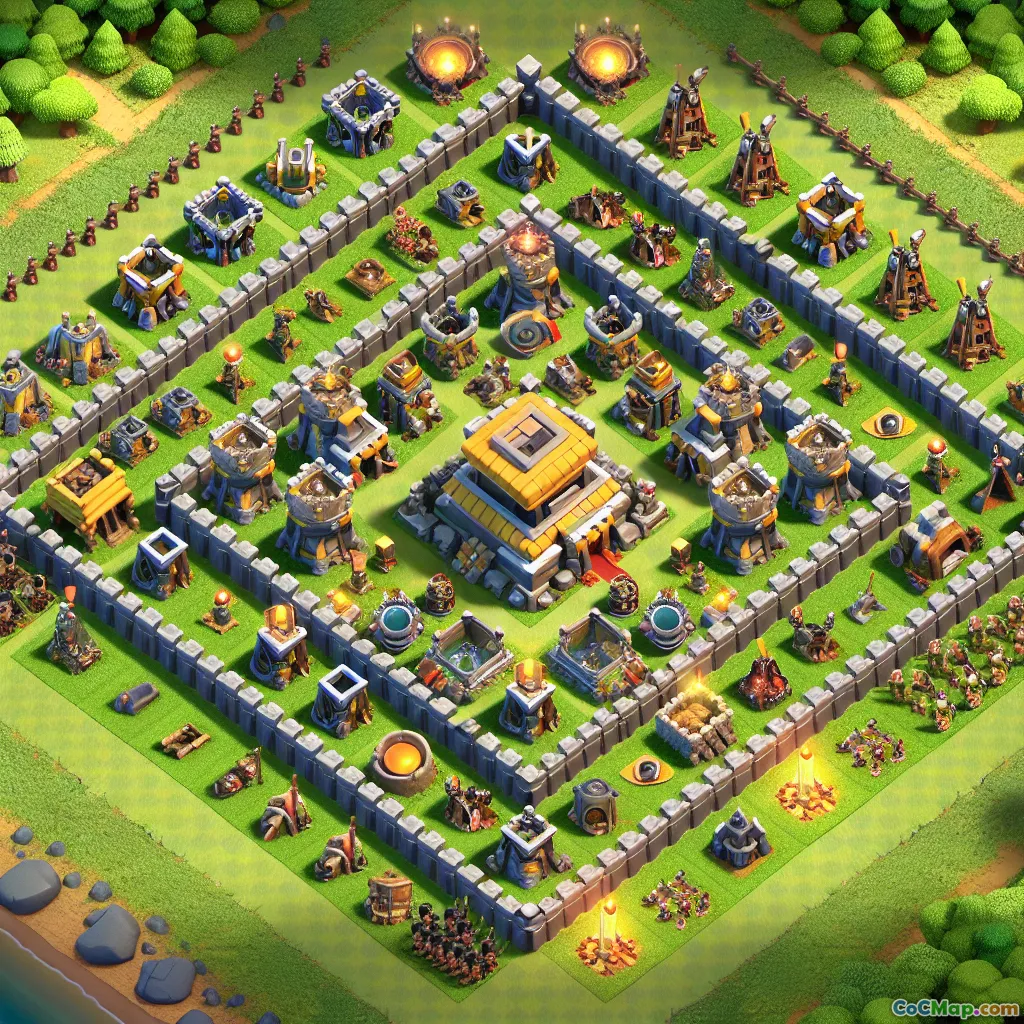 Como Proteger Sua Base Como um Profissional em Clash of Clans