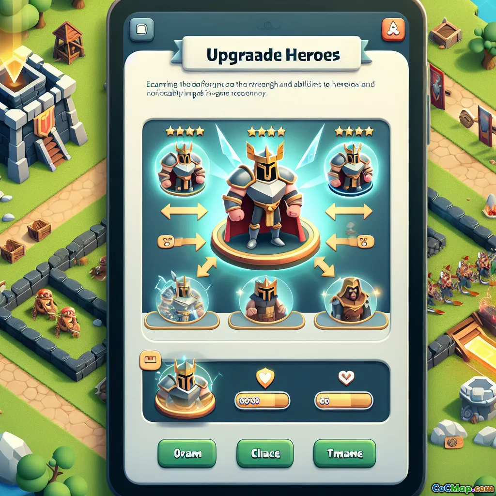 كيفية ترقية أبطالك بكفاءة في كلاش أوف كلانس
