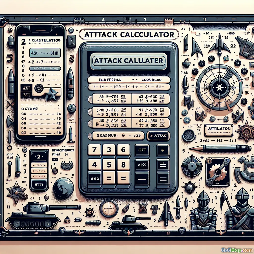 クラッシュ・オブ・クラン攻撃計算機を効果的に使う方法