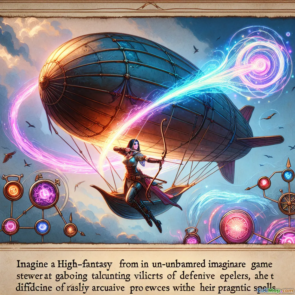 كيفية استخدام التعاويذ بفعالية مع منطاد الرامي الخارق الخاص بك